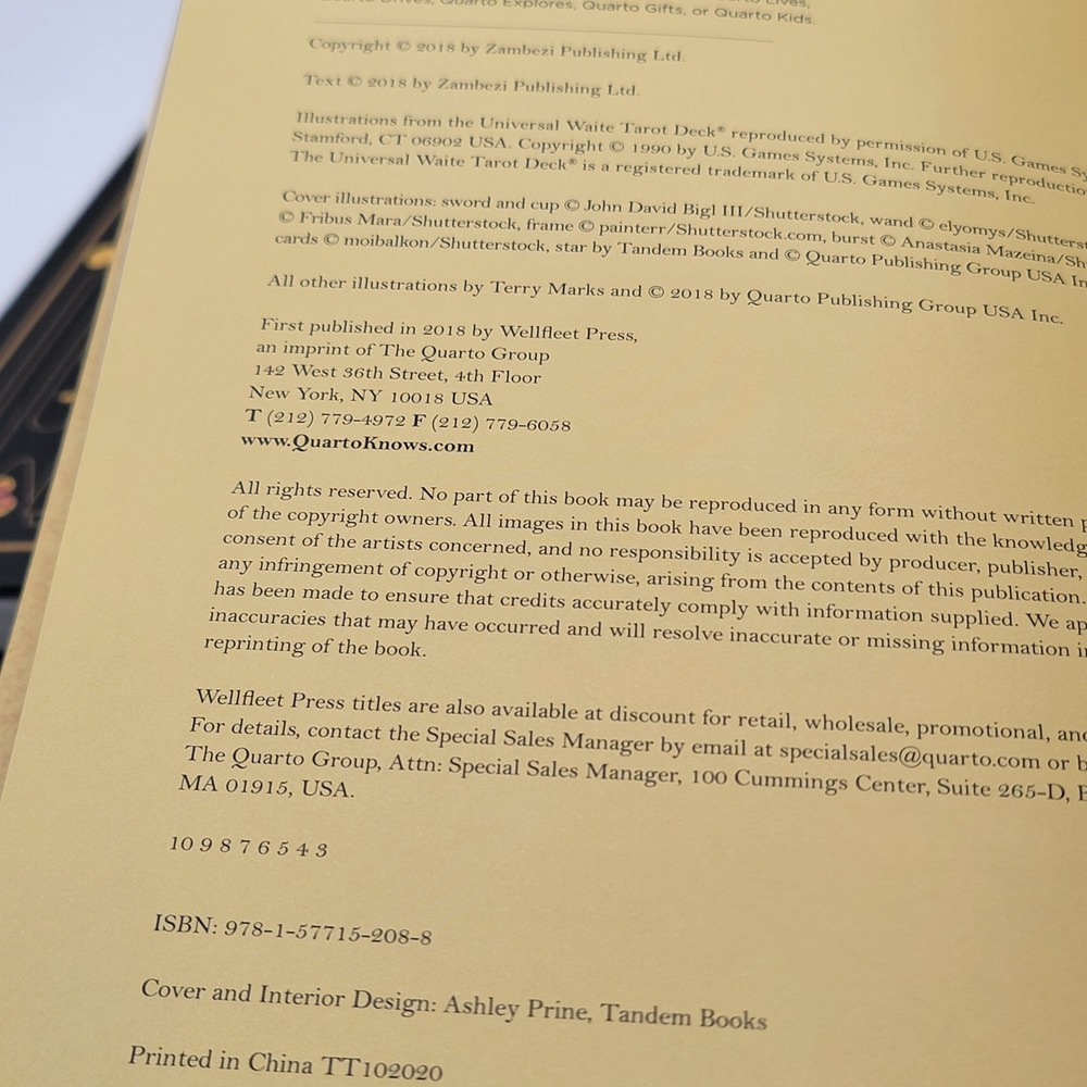 David Ross Tarot & Tequila Steven Bright In Focus Tarot Hardcover 1st Ed Good - Picture 10 of 15